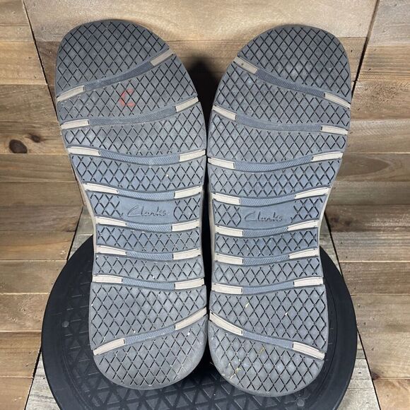 Clarks Men’s Size 11 M Brown Adjustable Fit Slip On Outdoor Sandals Shoes - Picture 9 of 10